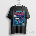 Officials Tralalero Tralala Ocean Run Shark Meme Comic Keep Swimming Keep Flexing Premium T Shirts
