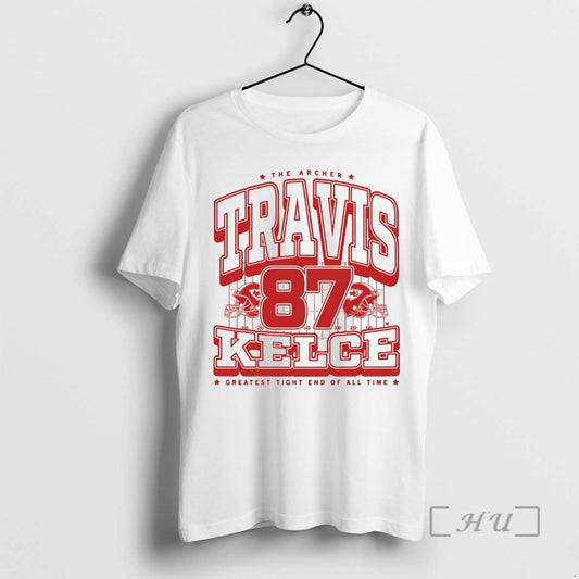 Officials Travis Kelce The Archer Greatest Tight End Of All Time Premium T Shirt Sweater