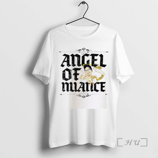 Officials Trending Angel Of Nuance Calligraphy Tee Shirt Sweater