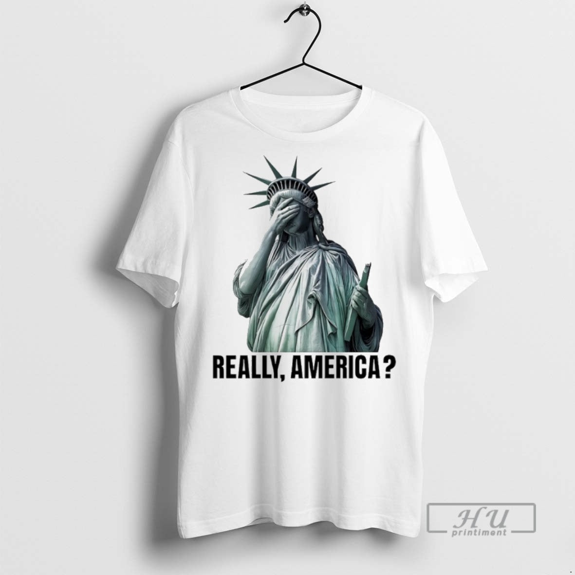 Officials Trending Really America Government Shutdown 2025 Statue Of Liberty Meme Tee Shirt
