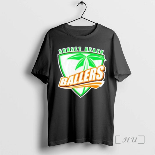 Officials Trending Sunset Beach Ballers Tee Shirt Sweater