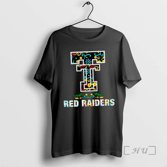 Officials Trending Texas Tech Red Raiders Dia De Los Muertos Ornaments Tee Shirt Sweater