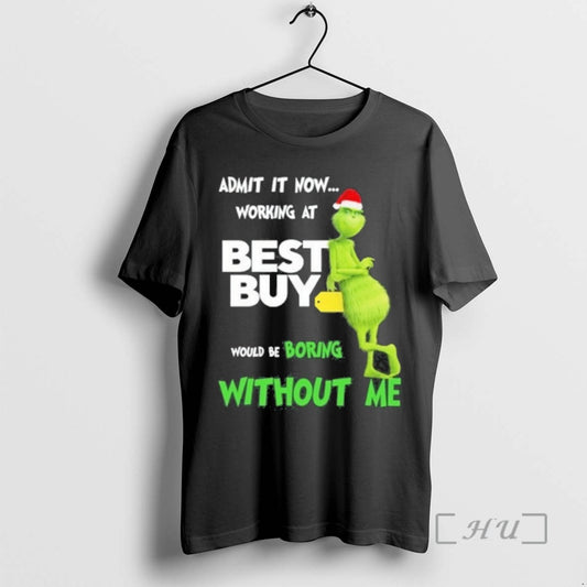 Officials Trending The Grinch Admit It Now Working At Best Buy Would Be Boring Without