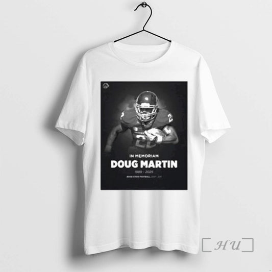 Officials Trending In Memoriam Doug Martin 1989 2024 Boise State Tee Shirt Sweater