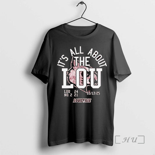 Officials Trending Louisville Football Its All About The Lou Tee Shirt Sweater