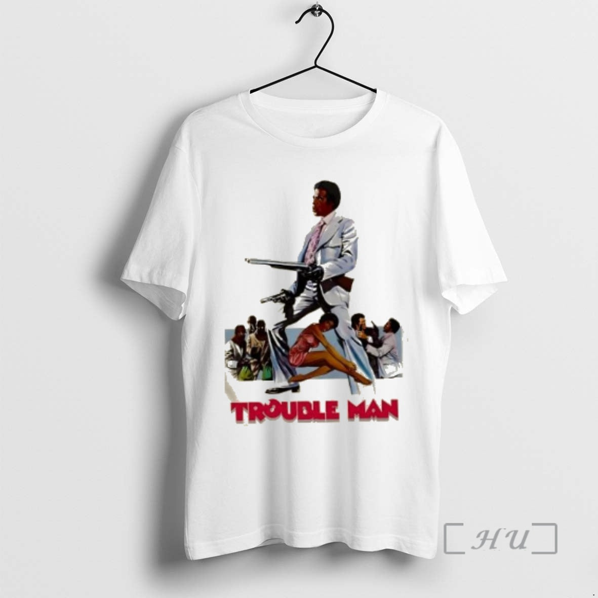 Officials Trouble Man 1972 Robert Hooks Paul Winfield Vintage Premium T Shirt Sweater