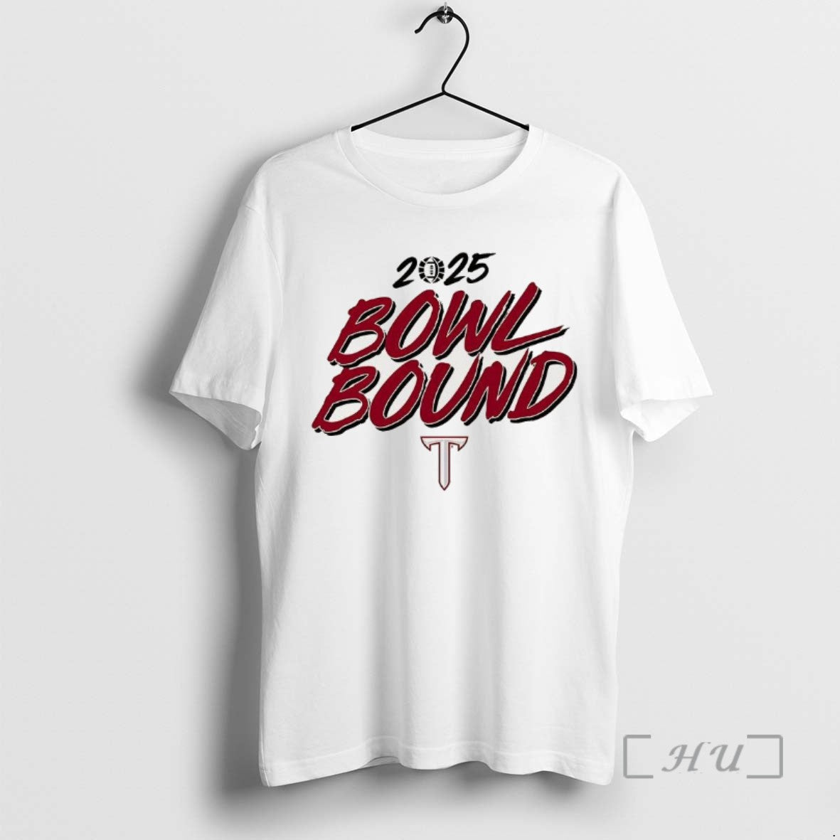 Officials Troy Trojans Football 2025 Bowl Bound Tee Shirt Sweater