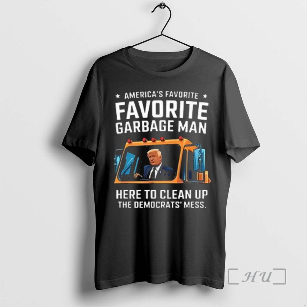 Officials Trump Americas Favorite Garbage Man Here To Clean Up The Democrats Mess