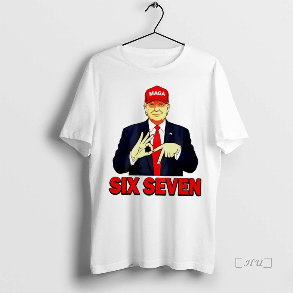 Officials Trump Maga Red Hat Six Seven T Shirt Sweater