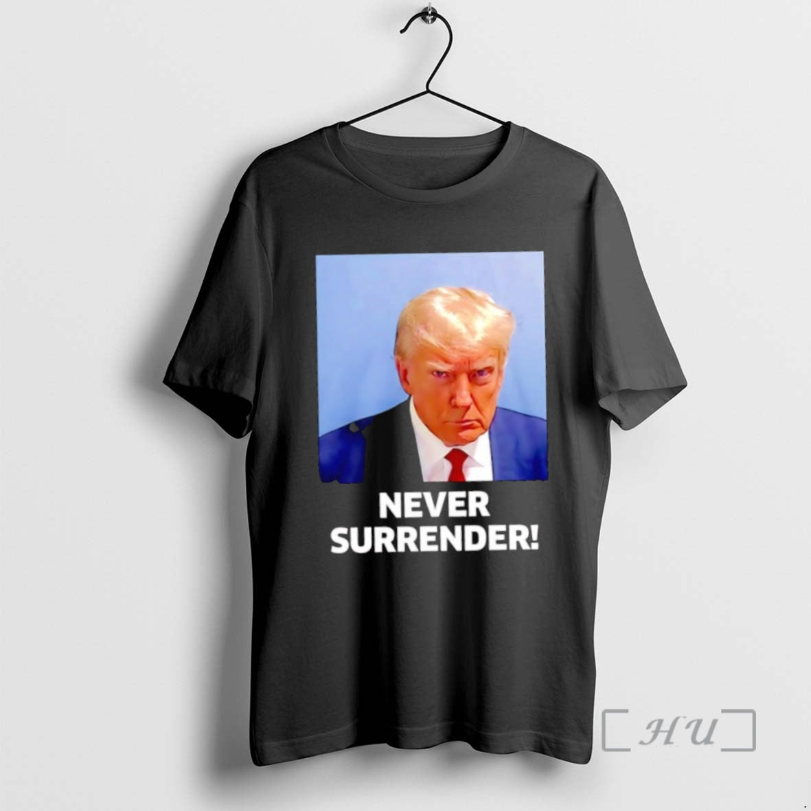 Officials Trump Never Surrender Mugshot In Koria Graphic T Shirt Sweater