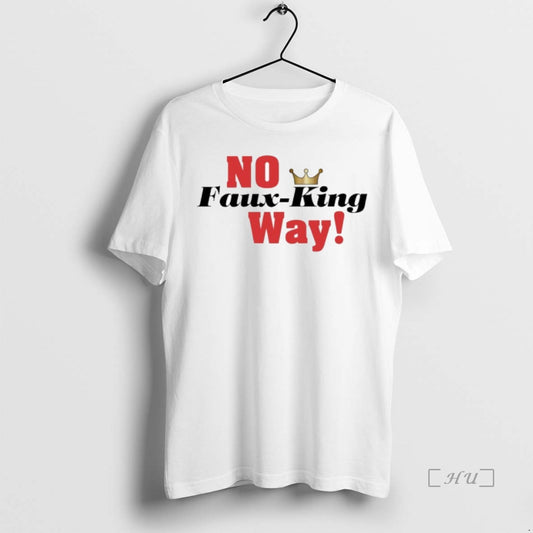 Officials Trump No Faux King Way
