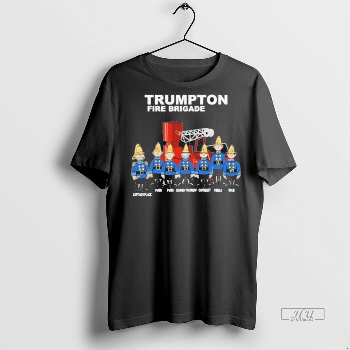 Officials Trumpton Fire Brigade Character Tee Shirt Sweater