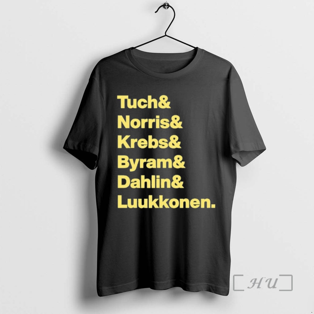 Officials Tuch Norris Krebs Byram Dahlin Luukkonen Tee Shirt Sweater