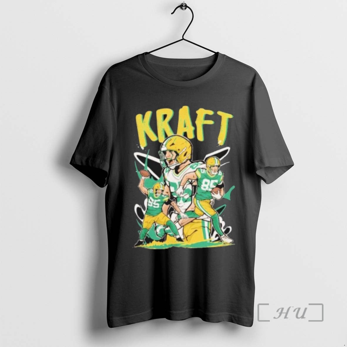 Officials Tucker Kraft Cartoon Style New York Football Tee Shirt Sweater