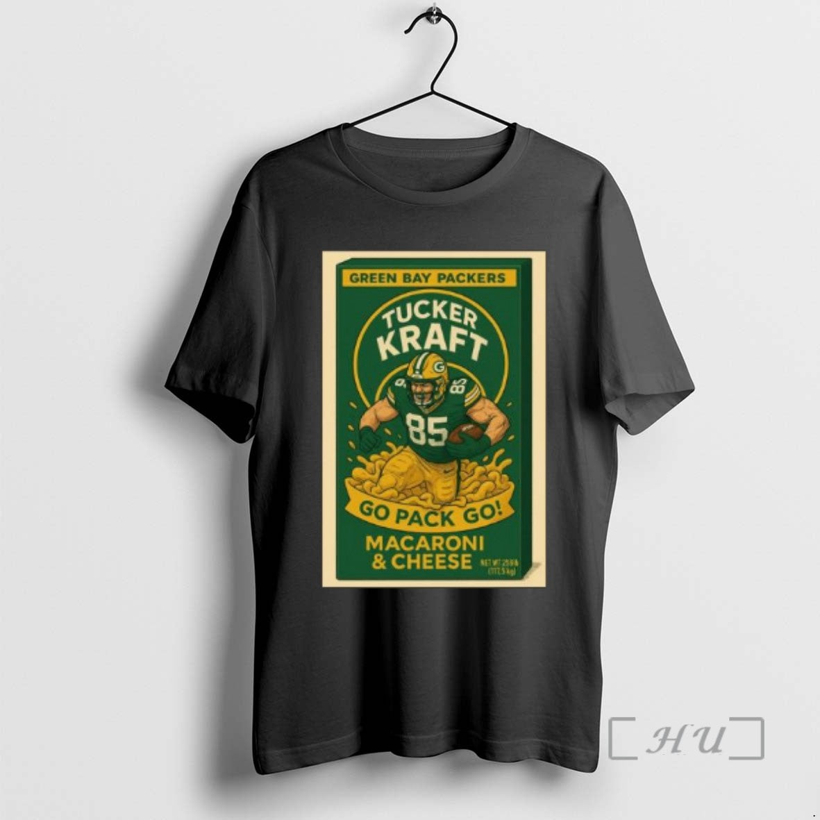Officials Tucker Kraft Go Pack Go Macaroni And Cheese Tee Shirt Sweater