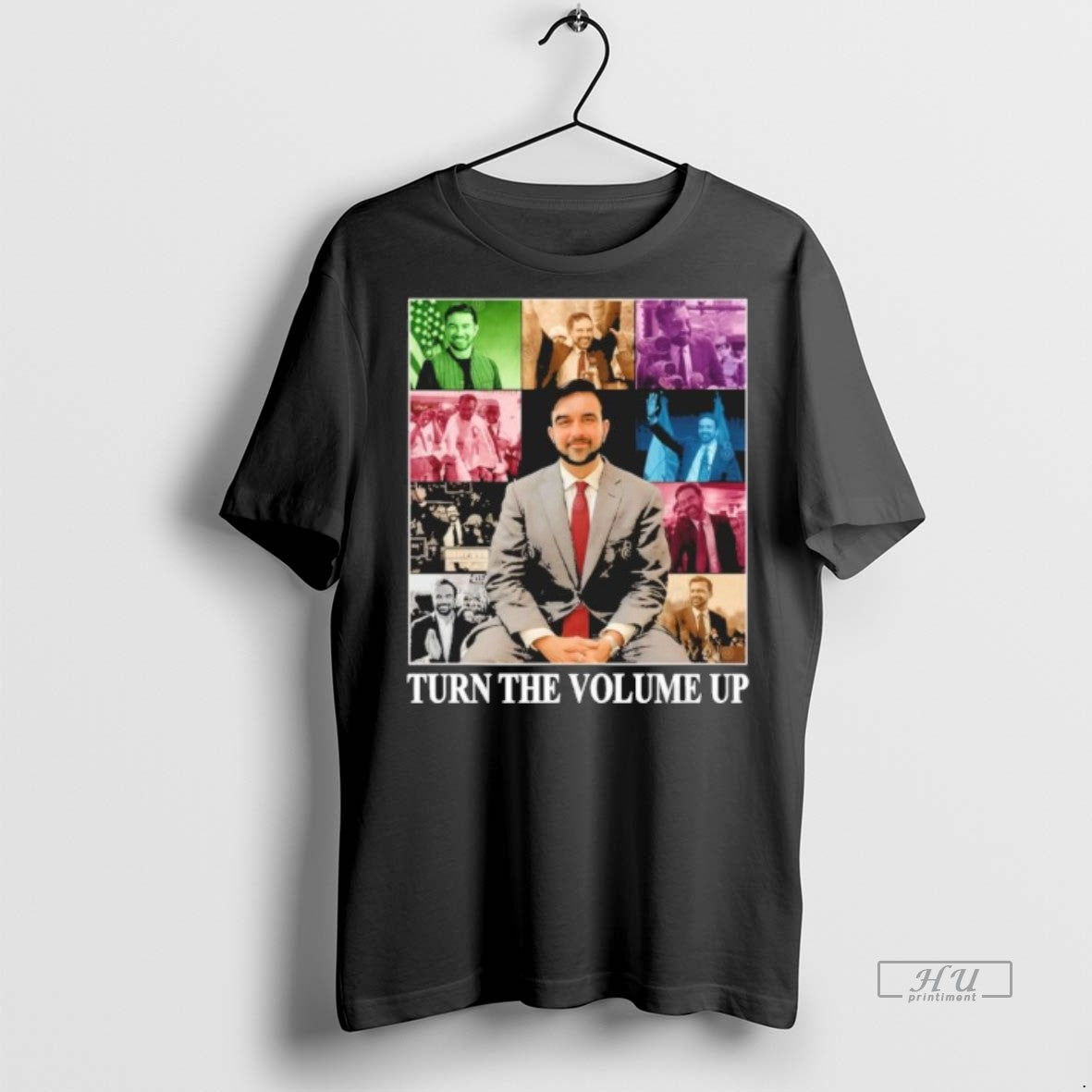 Officials Turn The Volume Up Zohran Mamdani 2026 Eras Tour Premium Tee Shirt Sweater