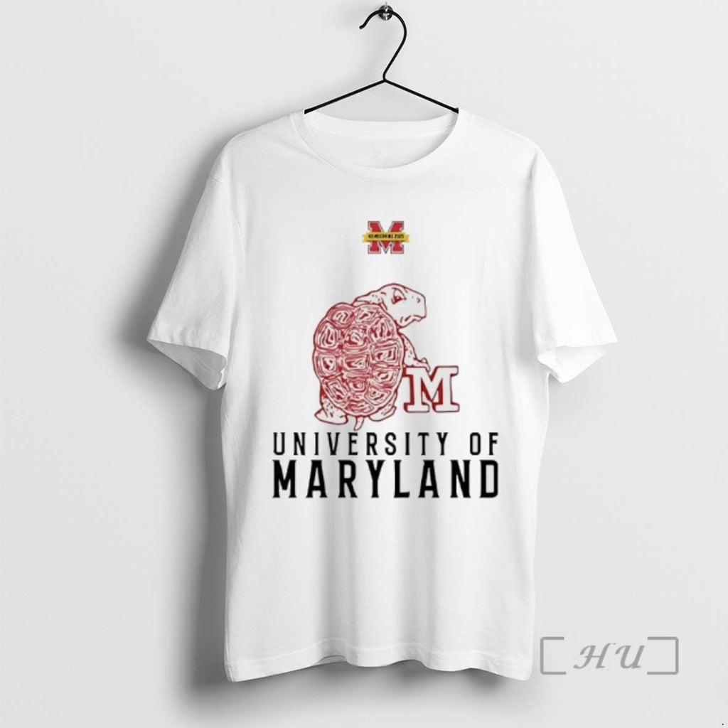 Officials Turtle University Of Maryland Homecoming 2025 Tee Shirt Sweater