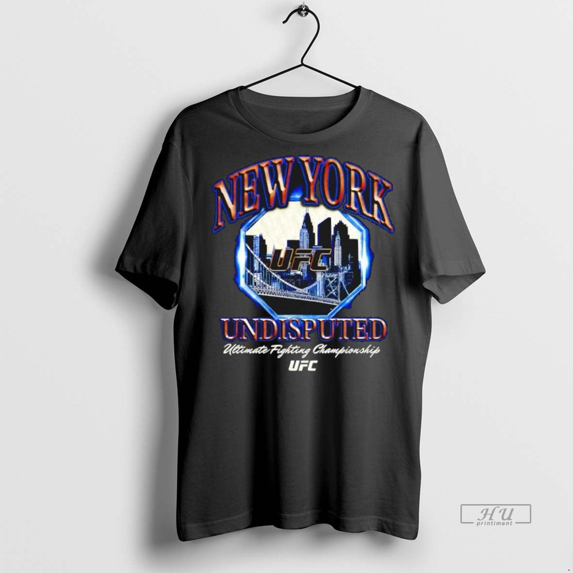 Officials Ufc New York Undisputed Vintage Premium Tee Shirt Sweater