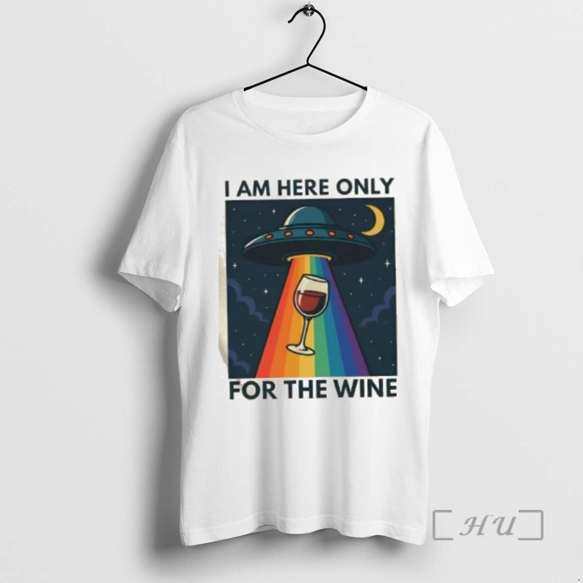 Officials Ufo I Am Here Only For The Wine