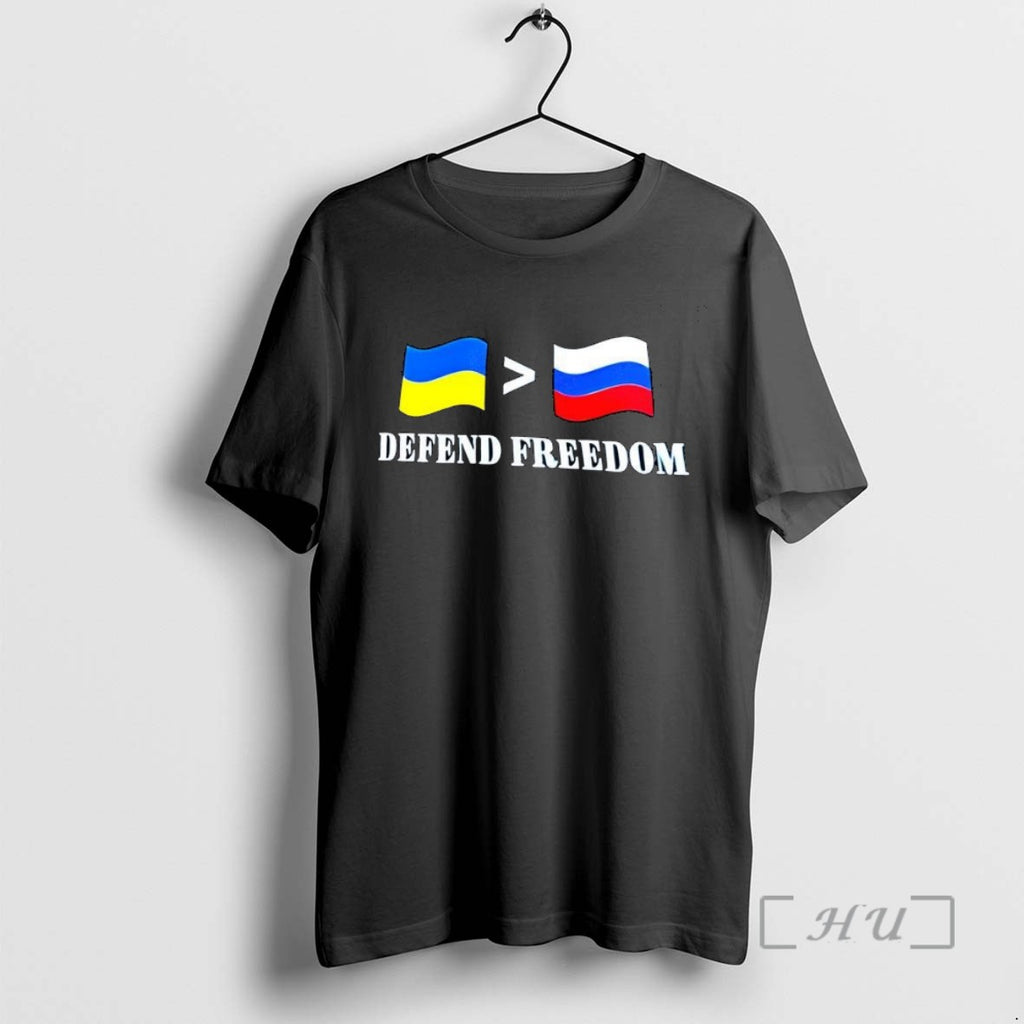 Officials Ukraine Greater Than Russia Flag Defend Freedom T Shirt Sweater