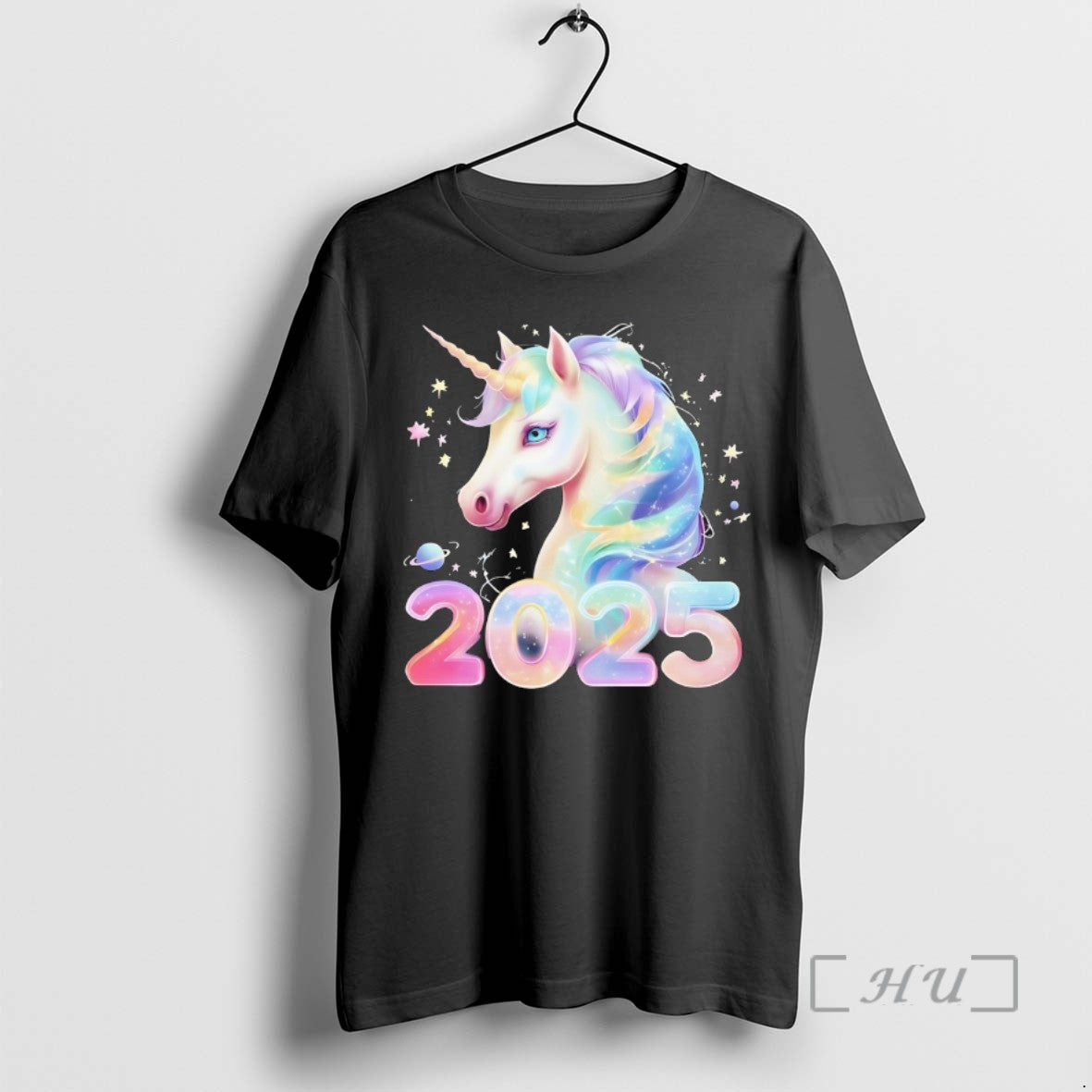 Officials Unicorn Galaxy Sparkle 2025 Pastel Year