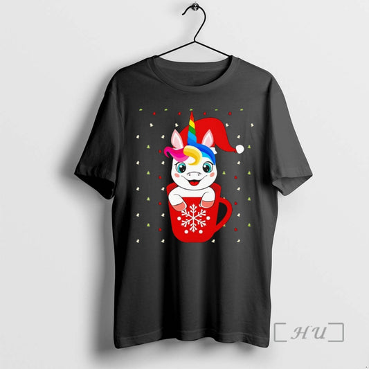 Officials Unicorn In Red Snowflake Christmas