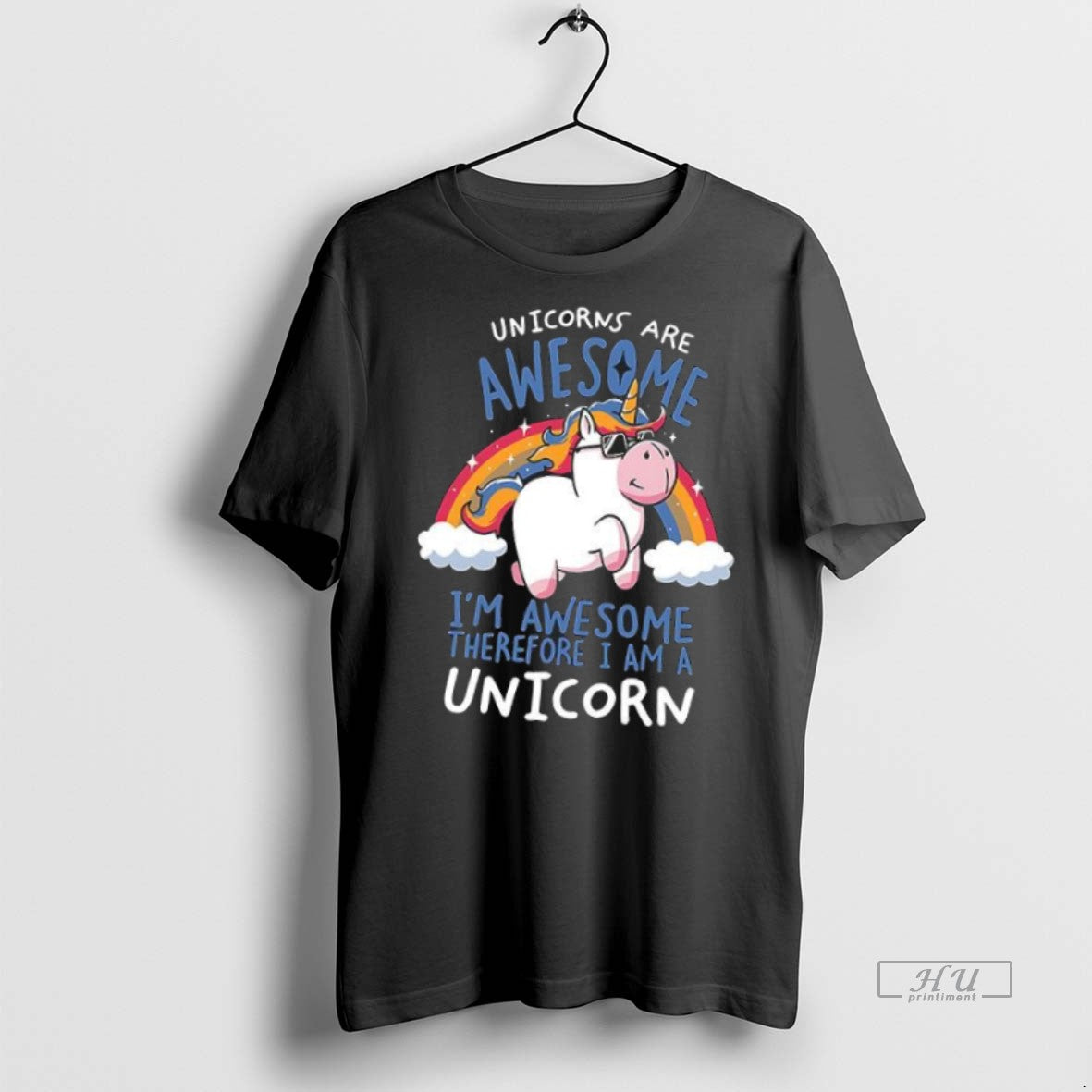 Officials Unicorns Are Awesome Im Awesome Therefore I Am A Unicorn Tee Shirt Sweater