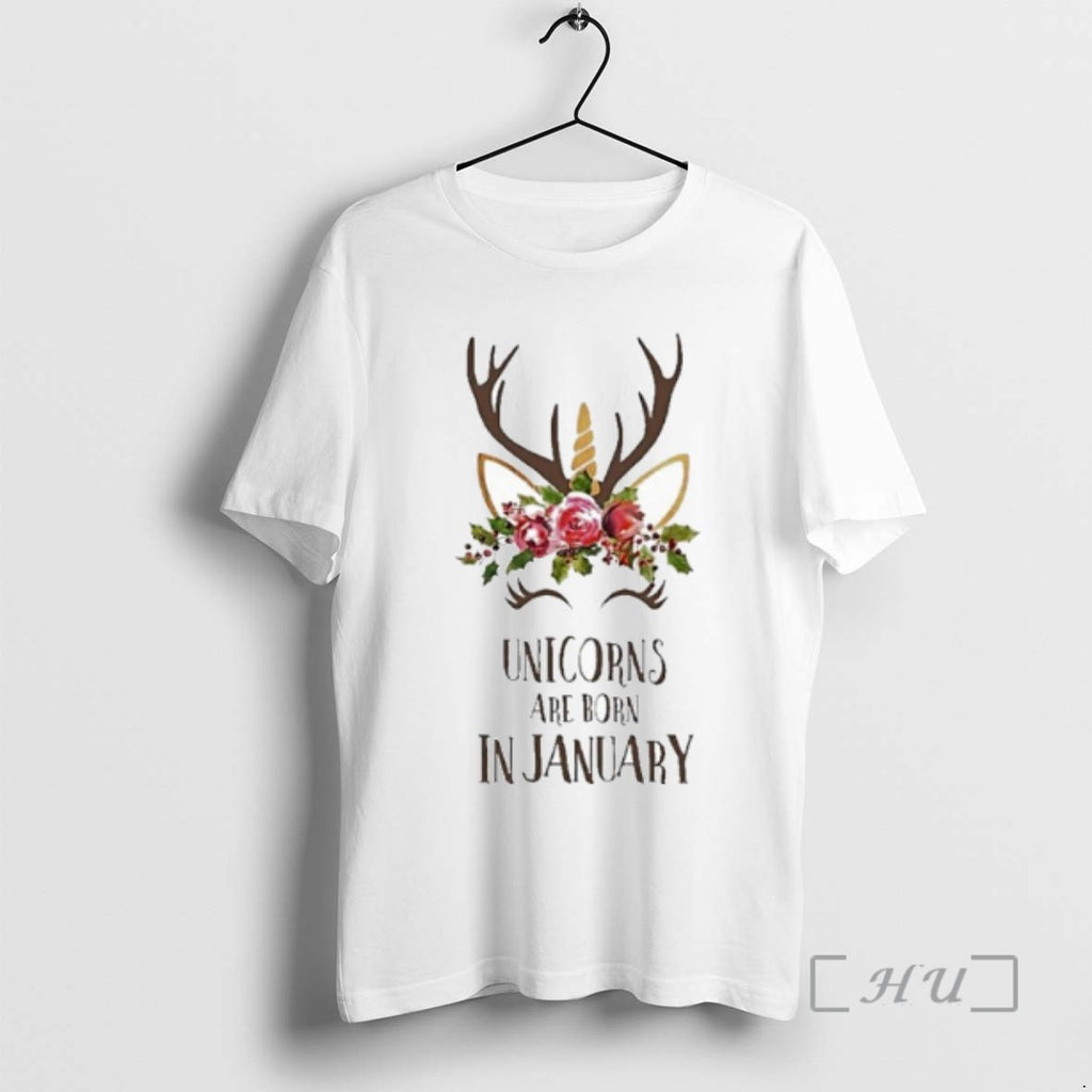 Officials Unicorns Are Born In January Antler Flower