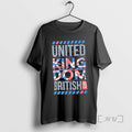 Officials United Kingdom England British Flag Tee Shirt Sweater