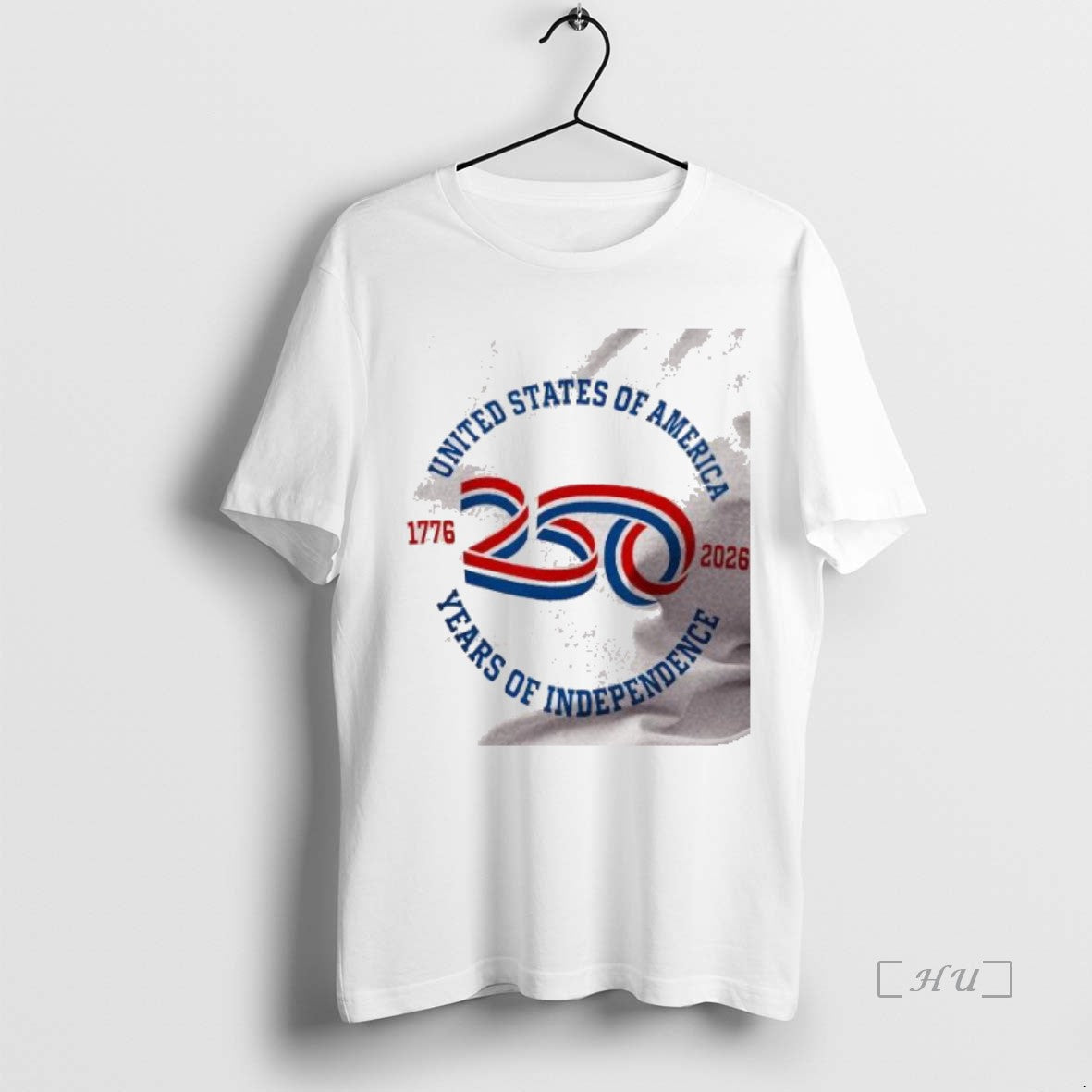 Officials United States Of America 250 Years Of Independence Bright Logo Premium T Shirts Sweater
