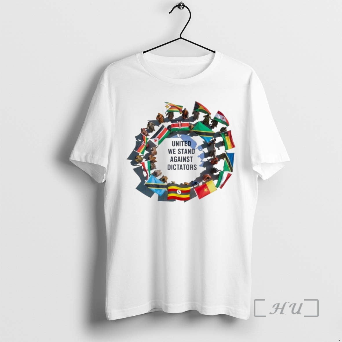 Officials United We Stand Against Dictators Free Tanzania Ornaments Premium T Shirt Sweater