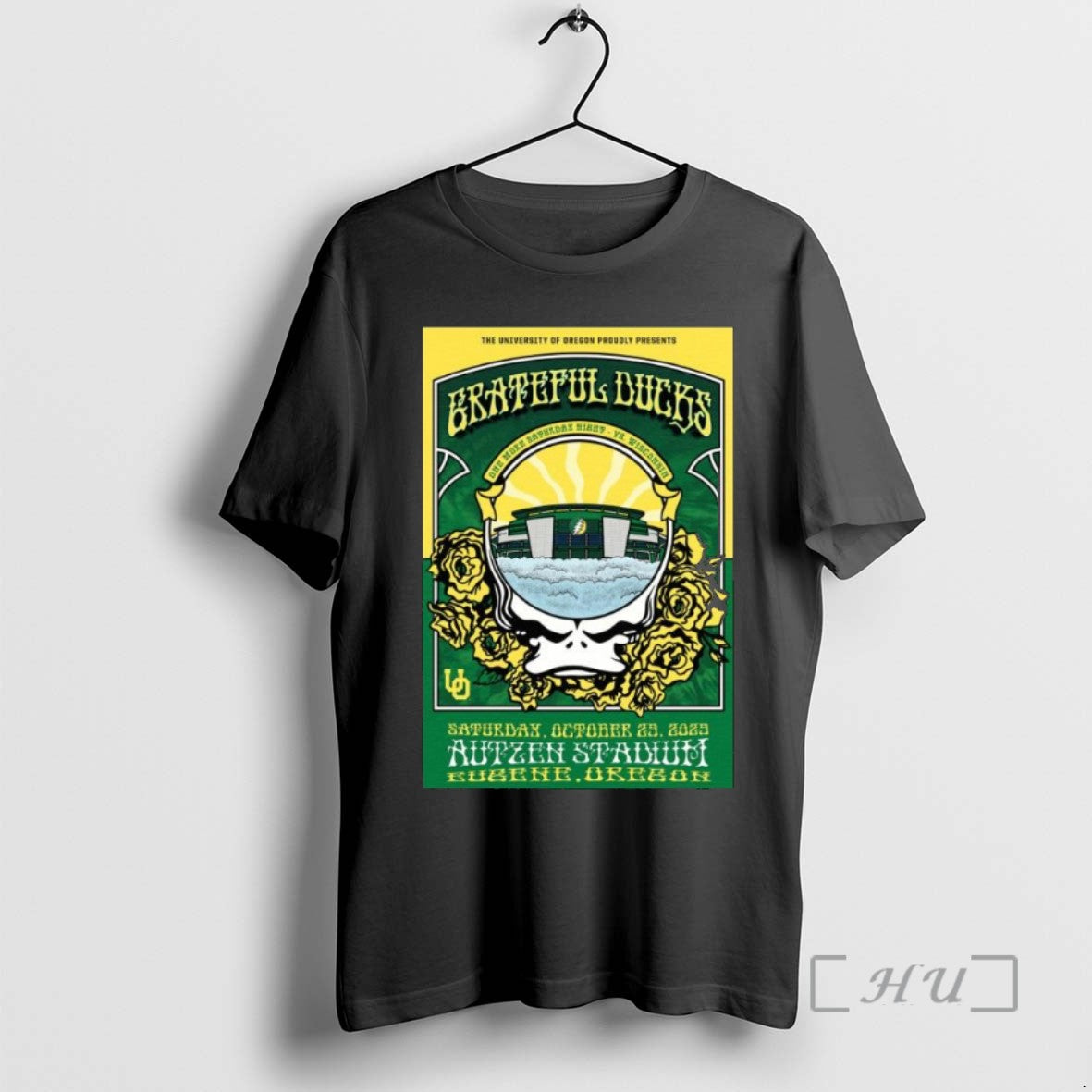 Officials University Of Oregon Grateful Ducks Long Sleve