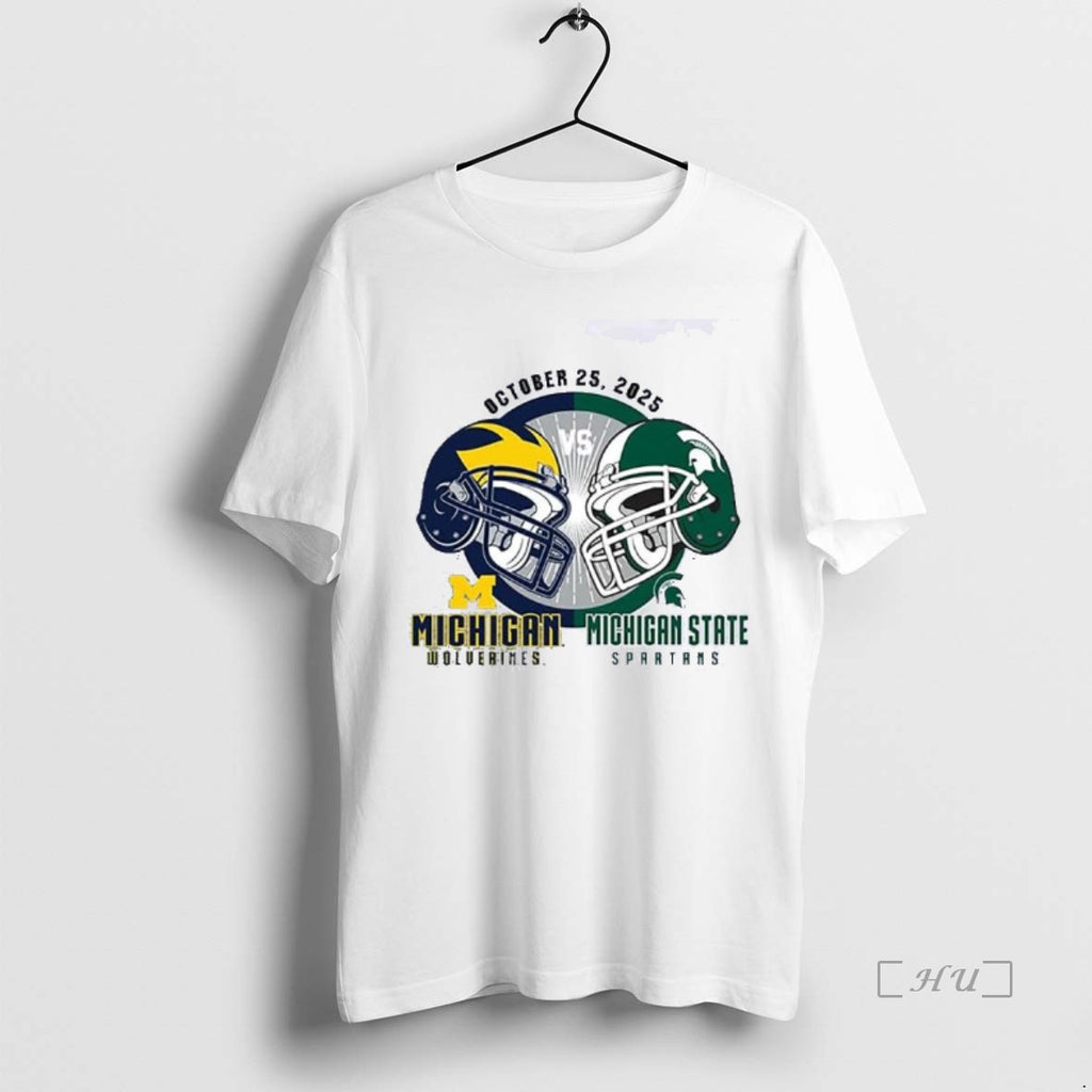 Officials University Of Michigan Vs Michigan State Rivalry October 25 2025 T Shirt Sweater