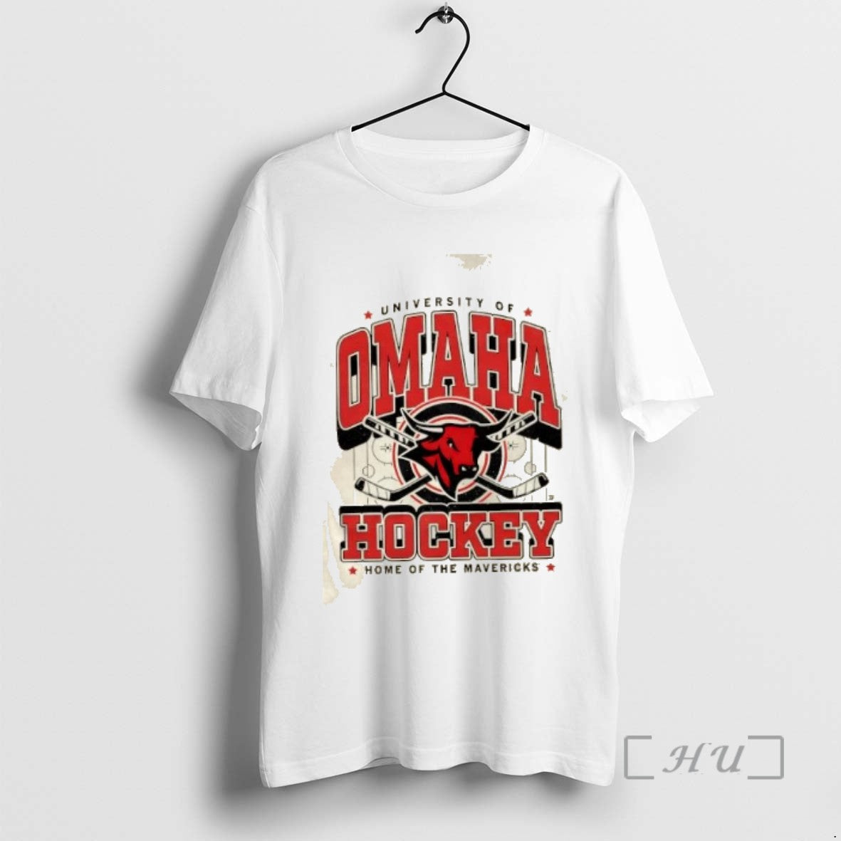 Officials University Of Omaha Hockey Home Of The Mavericks Tee Shirt Sweater