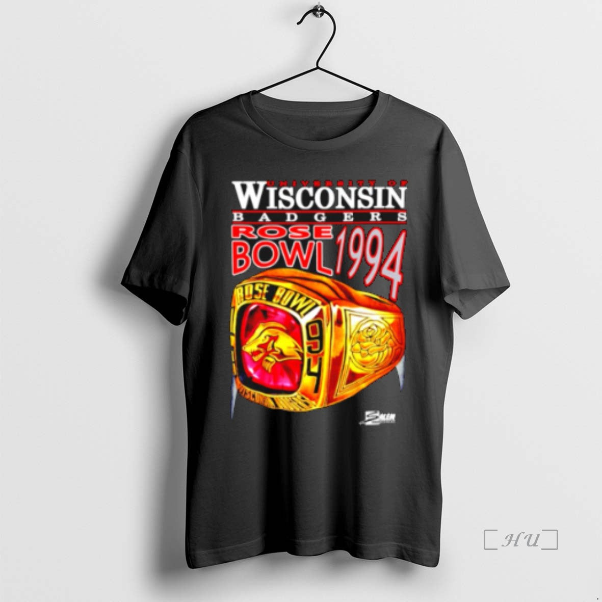 Officials University Of Wisconsin 1994 Rose Bowl Ring Vintage T Shirt Sweater
