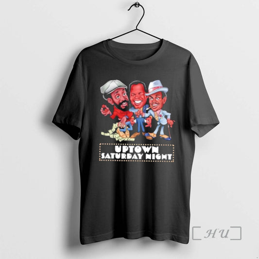 Officials Uptown Staturday Night 1974 Caricature Vintage Premium T Shirt Sweater