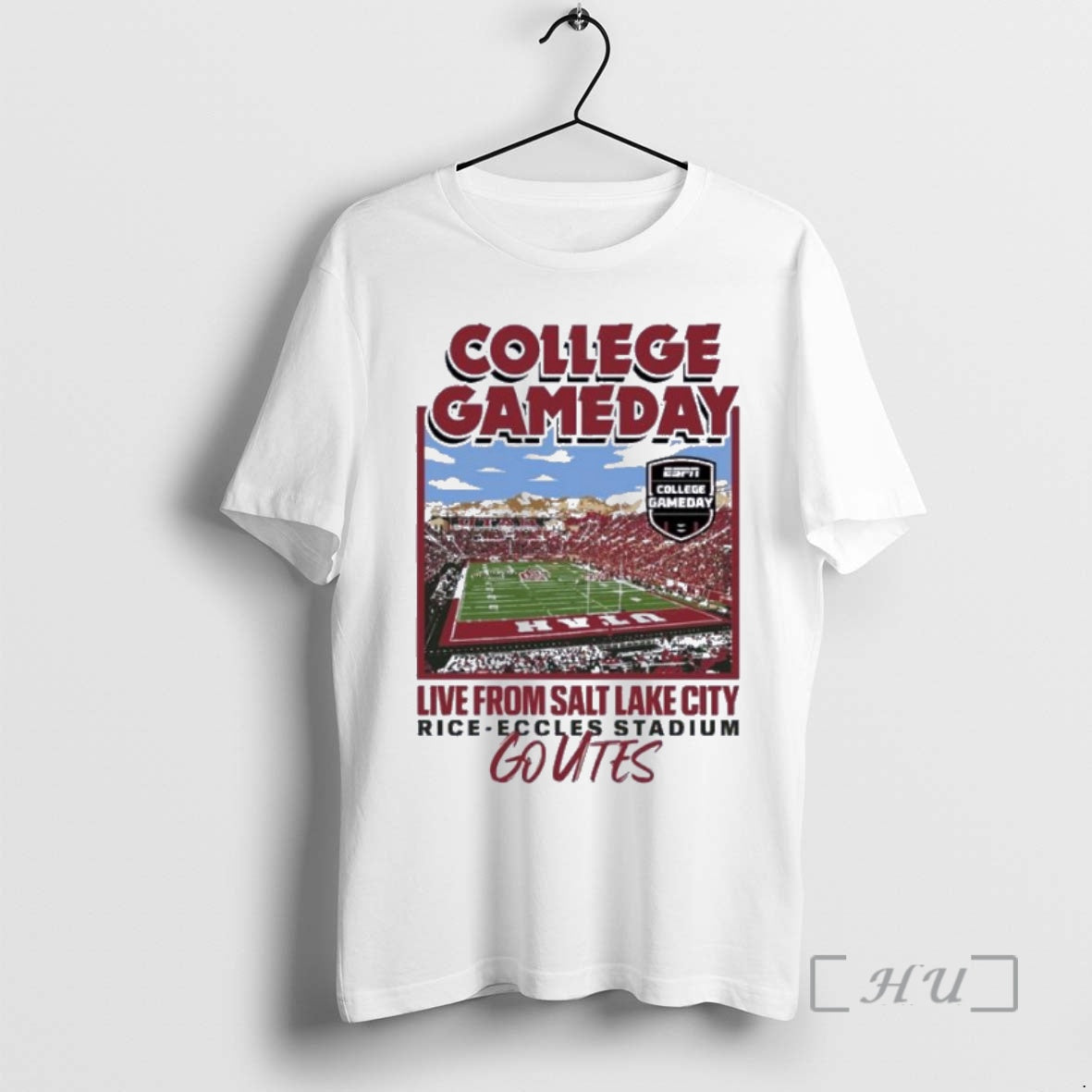 Officials Utah Utes 2025 College Gameday Live From Salt Lake City T Shirt Sweater