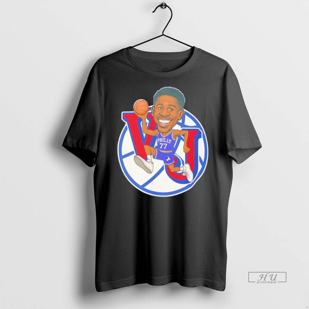 Officials Vj Edgecombe Philadelphia 76ers Caricature Tee Shirt Sweater