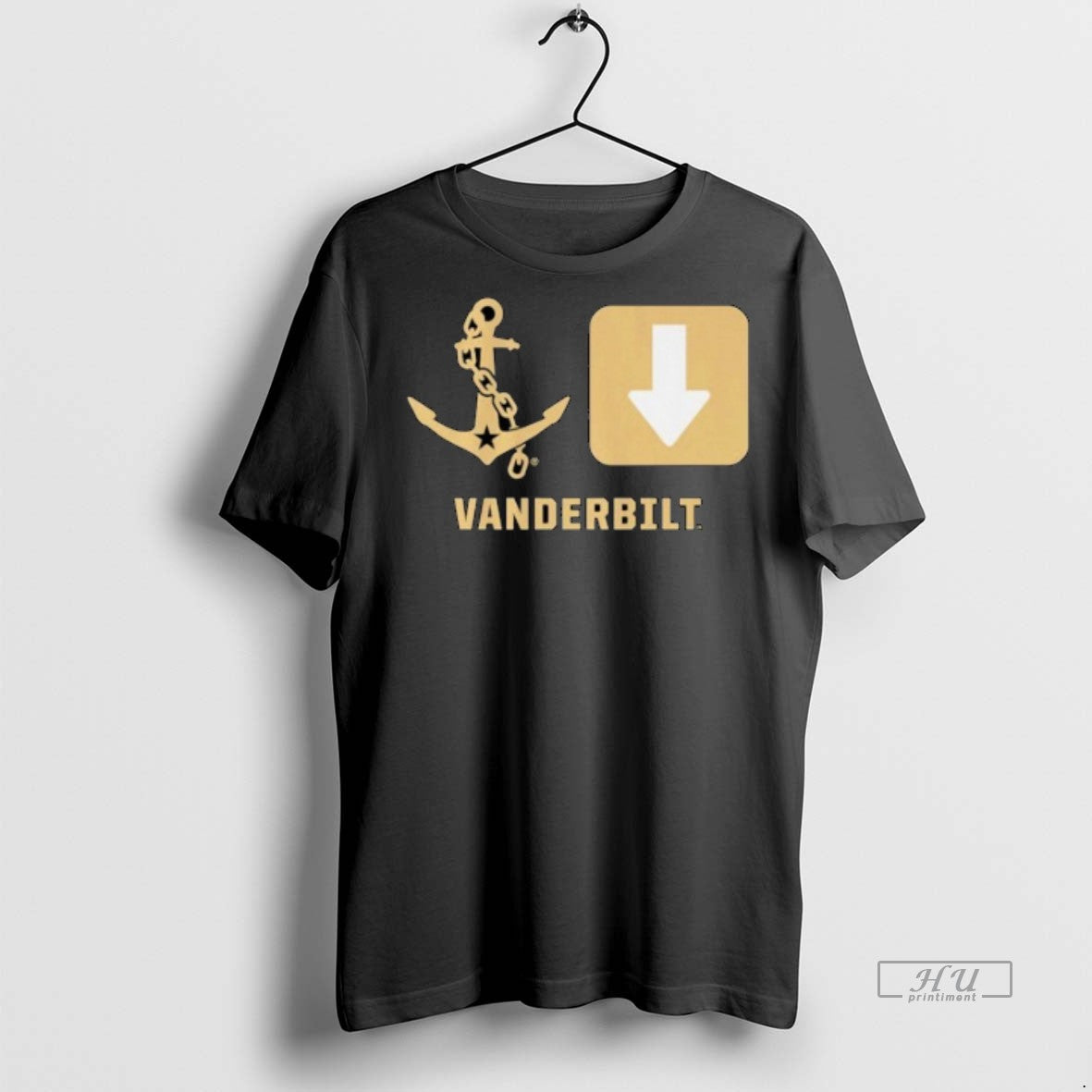 Officials Vanderbilt Commodores Anchor Down Symbols Tee Shirt Sweater