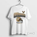 Officials Vanderbilt Commodores Anchor Down Football Helmet Grid T Shirt Sweater