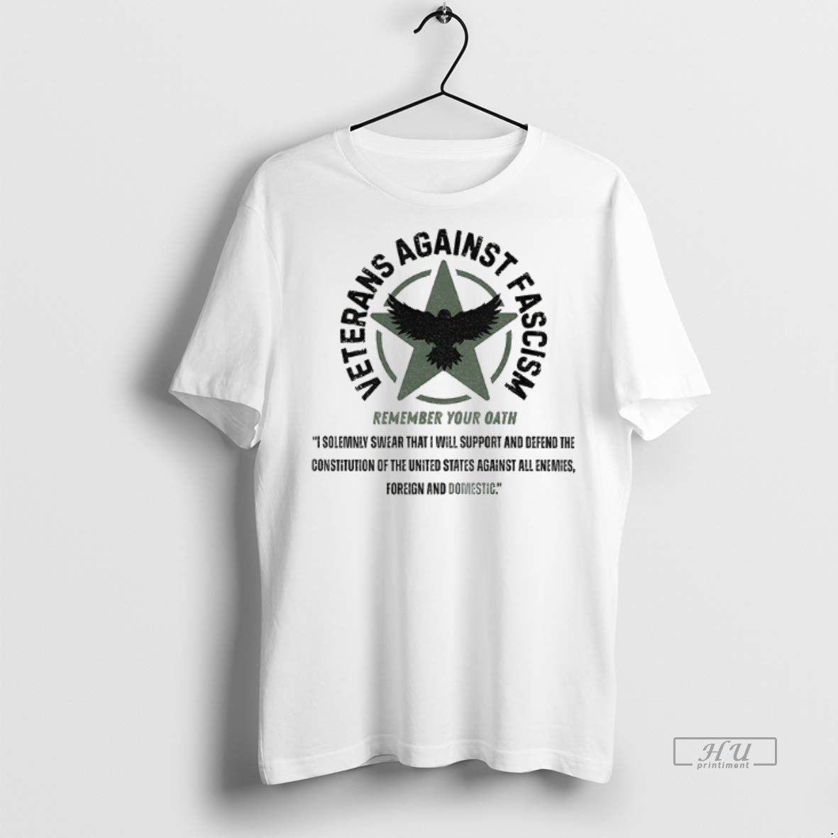 Officials Veterans Against Fascism Remember Your Oath Premium Tee Shirt Sweater