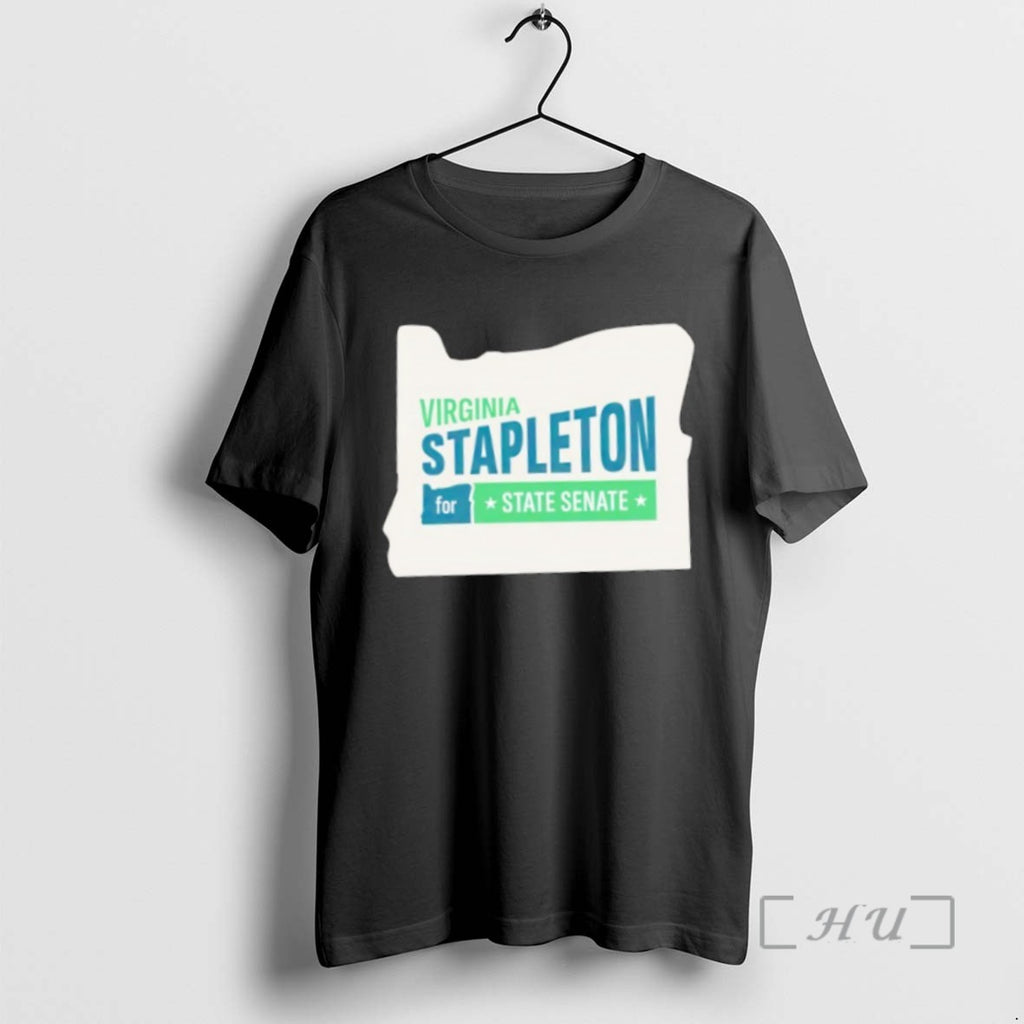 Officials Virginia Stapleton For State Senate Graphic Tee Shirt Sweater