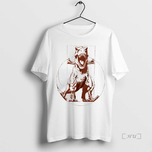 Officials Vitruvian T Rex Vintage Parody