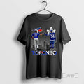 Officials Vladimir Guerrero Jr Toronto Blue Jays Touch Hand Auston Matthews Toronto Maple Leafs
