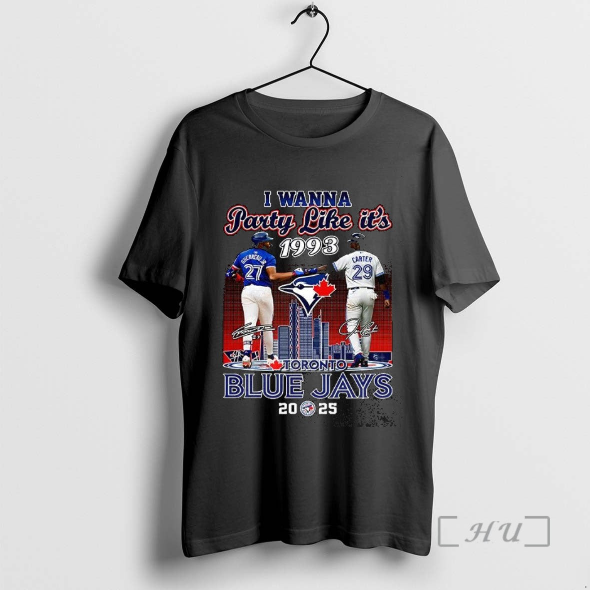 Officials Vladimir Guerrero Jr And Joe Carter I Wanna Party Like Its 1993 Toronto Blue