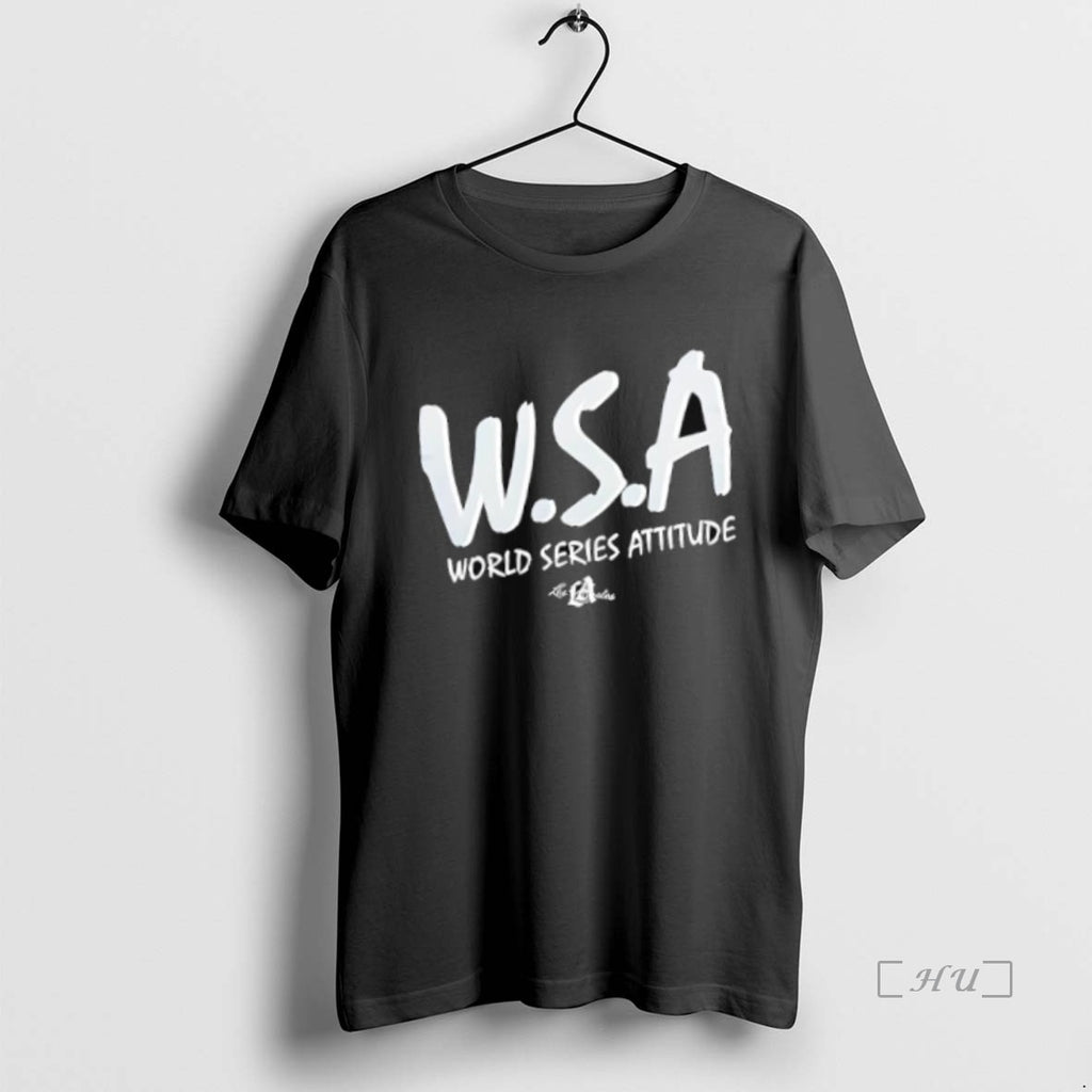 Officials W S A World Series Attitude Los Angeles Dodgers Premium T Shirt Sweater
