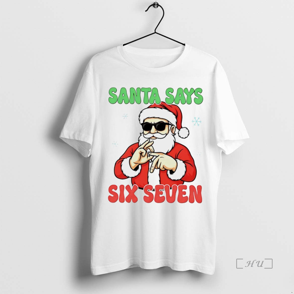 Officials Wa5xjejs Christmas Santa Says Six Seven White