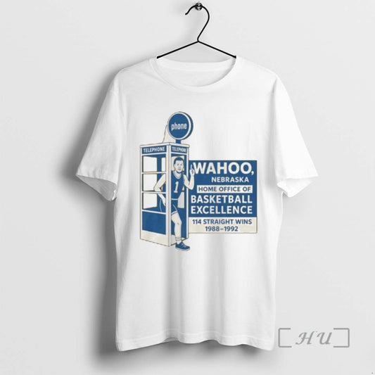 Officials Wahoo Nebraska Home Office Of Basketball Excellence Ornaments Premium T Shirt Sweater