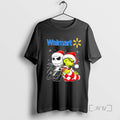 Officials Walmart X Jack Skellington And Grinch Six Seven Merry Christmas Tee Shirt Sweater
