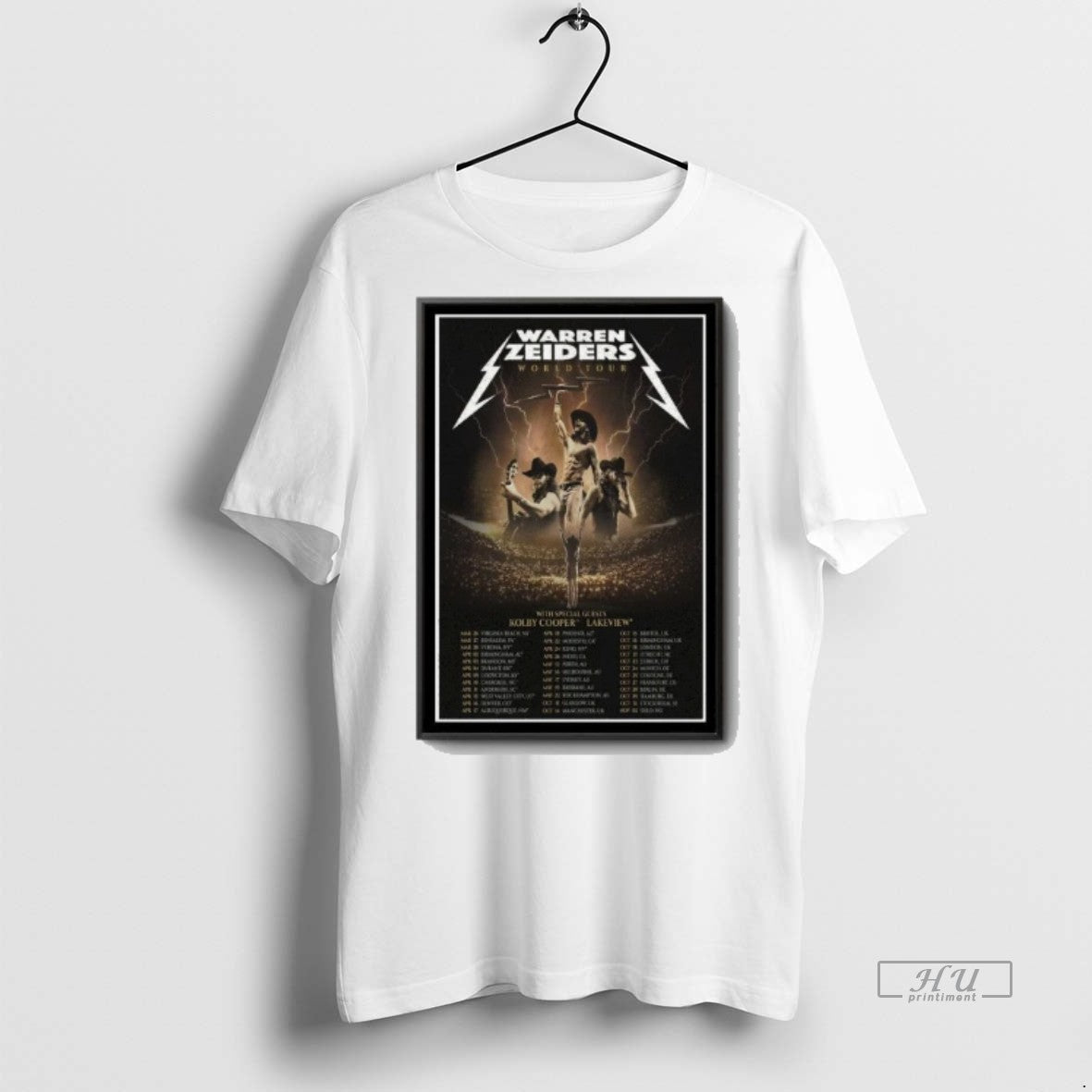 Officials Warren Zeiders World Tour 2025 2026 Premium Tee Shirt Sweater
